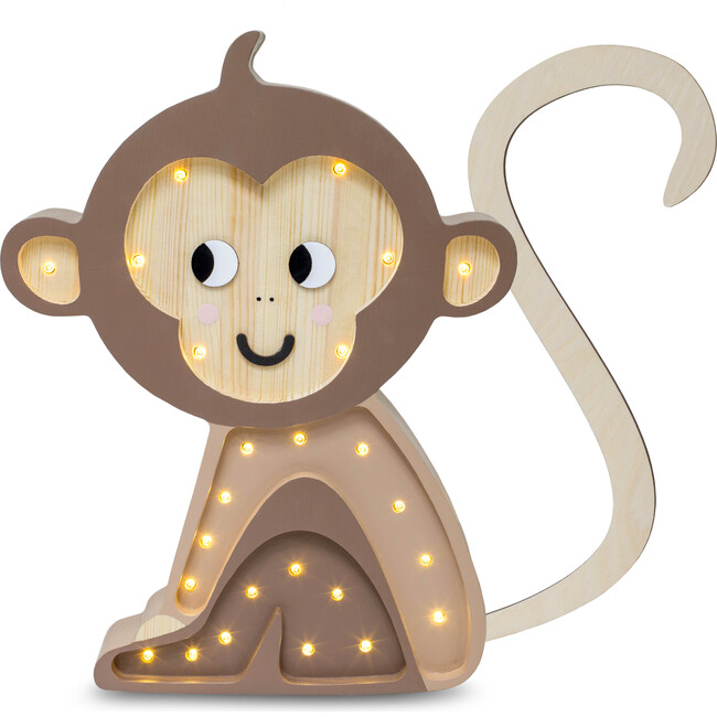 Monkey Lamp, Brown