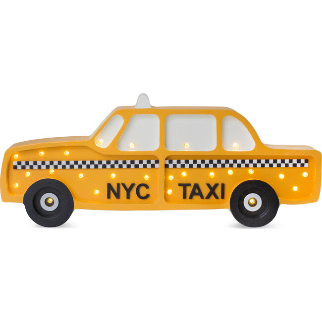 NYC Taxi Lamp, Manhattan Yellow