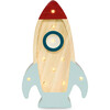 Mini Rocket Ship Lamp, Wood - Lighting - 1 - thumbnail