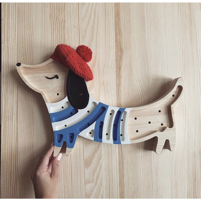 Puppy Lamp, French Stripe - Lighting - 2