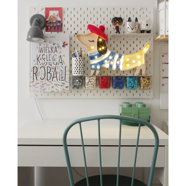 Puppy Lamp, French Stripe - Lighting - 3