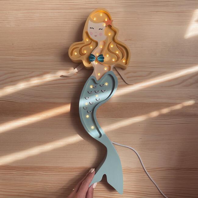 Mermaid Lamp, Blond