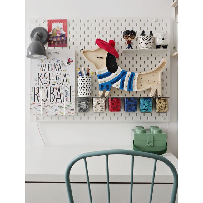 Puppy Lamp, French Stripe - Lighting - 4
