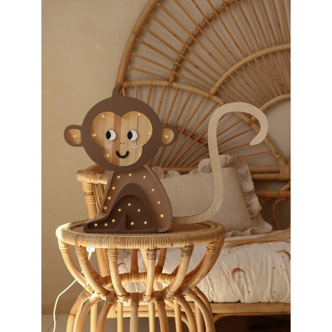 Monkey Lamp, Brown - Lighting - 5