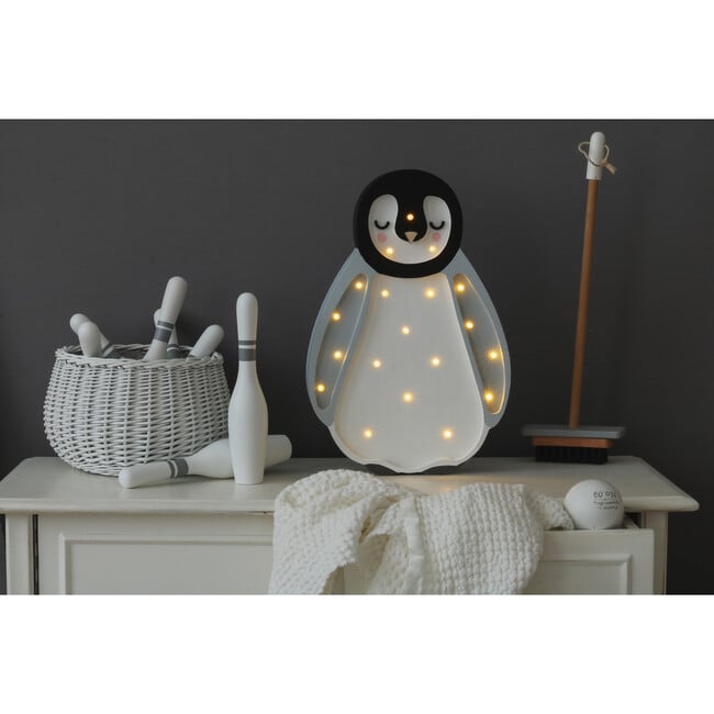 Penguin Lamp, Light Grey - Lighting - 3