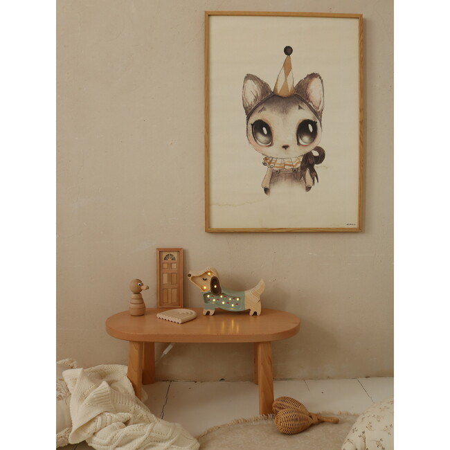 Mini Puppy Lamp, Mushrooms/Green - Lighting - 4