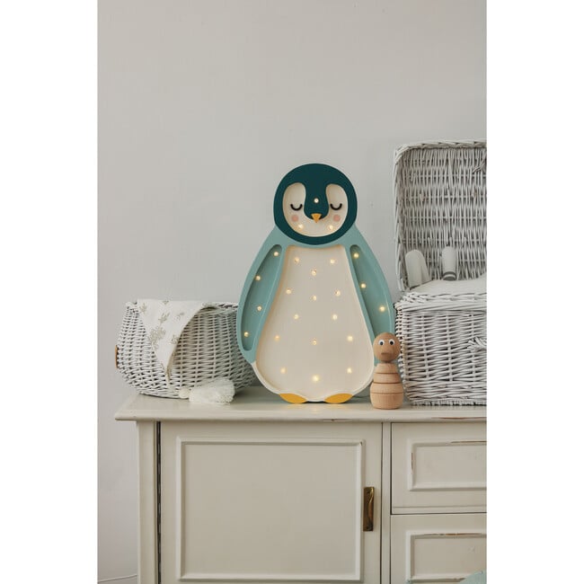 Penguin Lamp, Teal - Lighting - 3