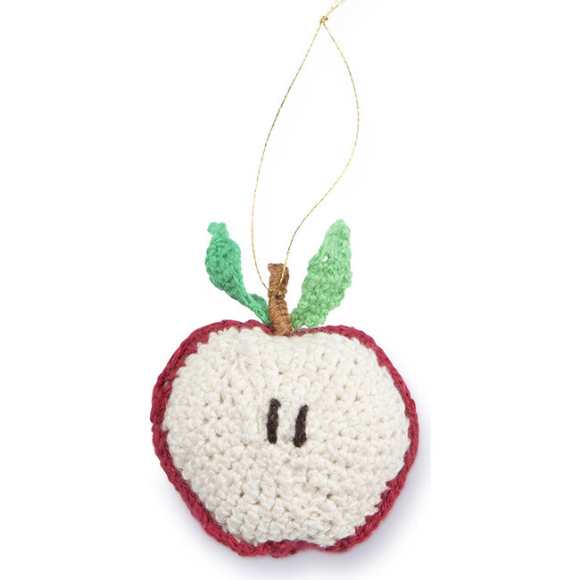 Tchotchkes Crochet Half Apple