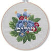 Shalom Embroidered Hoop - Wall Décor - 1 - thumbnail