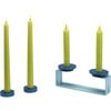 Meshuggeneh Shabbat Candle Holder, Blue - Accents - 1 - thumbnail