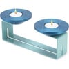 Meshuggeneh Tea Light Candle Holder, Blue - Accents - 1 - thumbnail