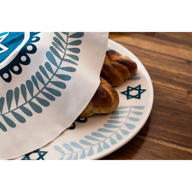 Mazaltov Challah Cover - Tabletop - 3