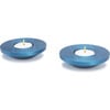 Meshuggeneh Tea Light Candle Holder, Blue - Accents - 5