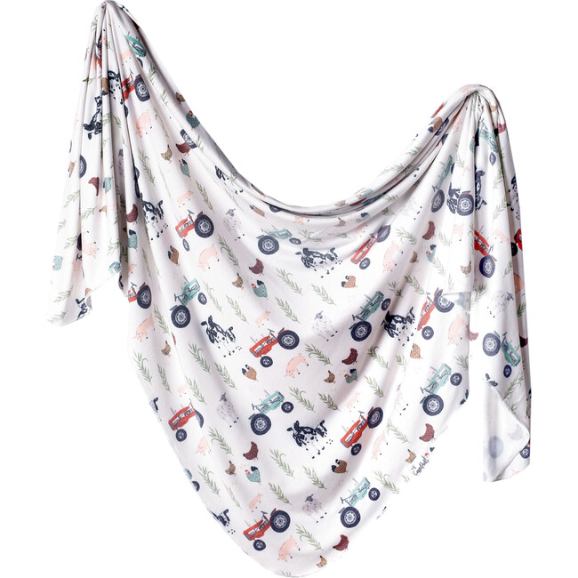Jo Knit Swaddle Blanket, Multi