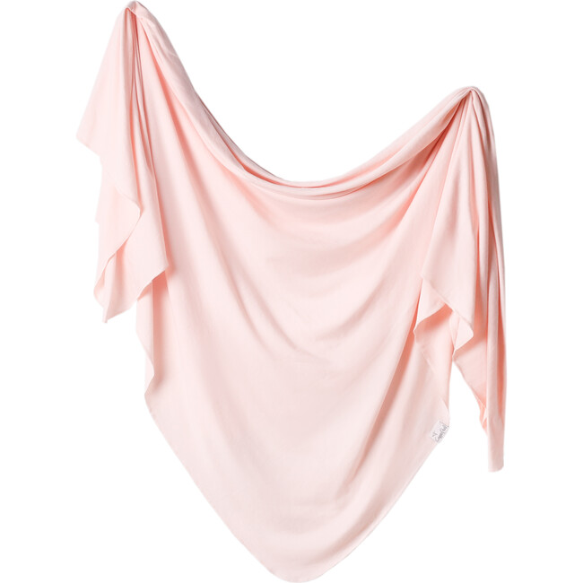 Blush Knit Swaddle Blanket, Multi - Swaddles - 1