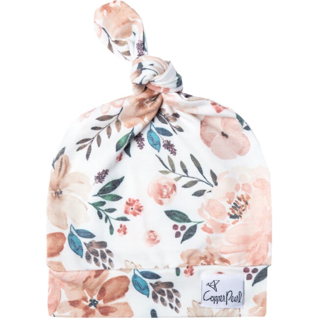 Autumn Top Knot Hat, Multi
