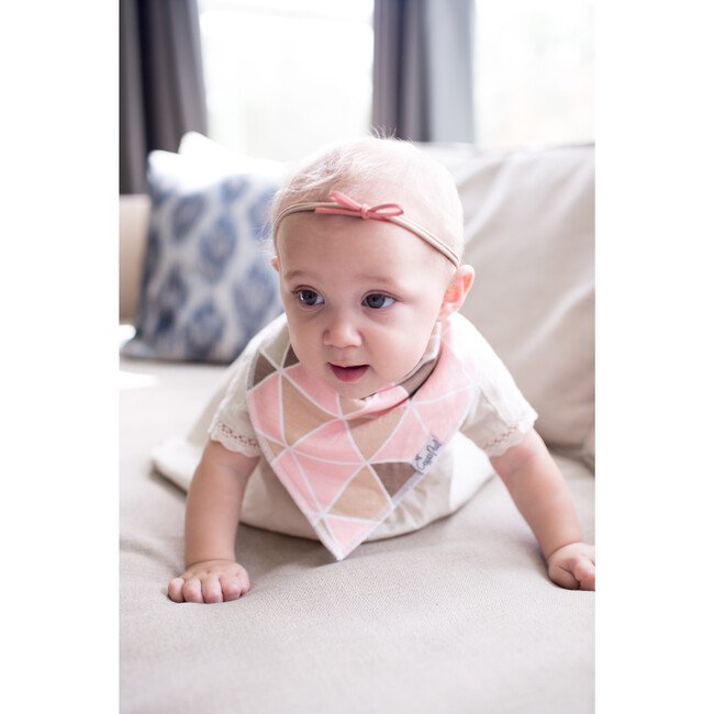 Blush Baby Bandana Bib Set, Multi - Bibs - 5
