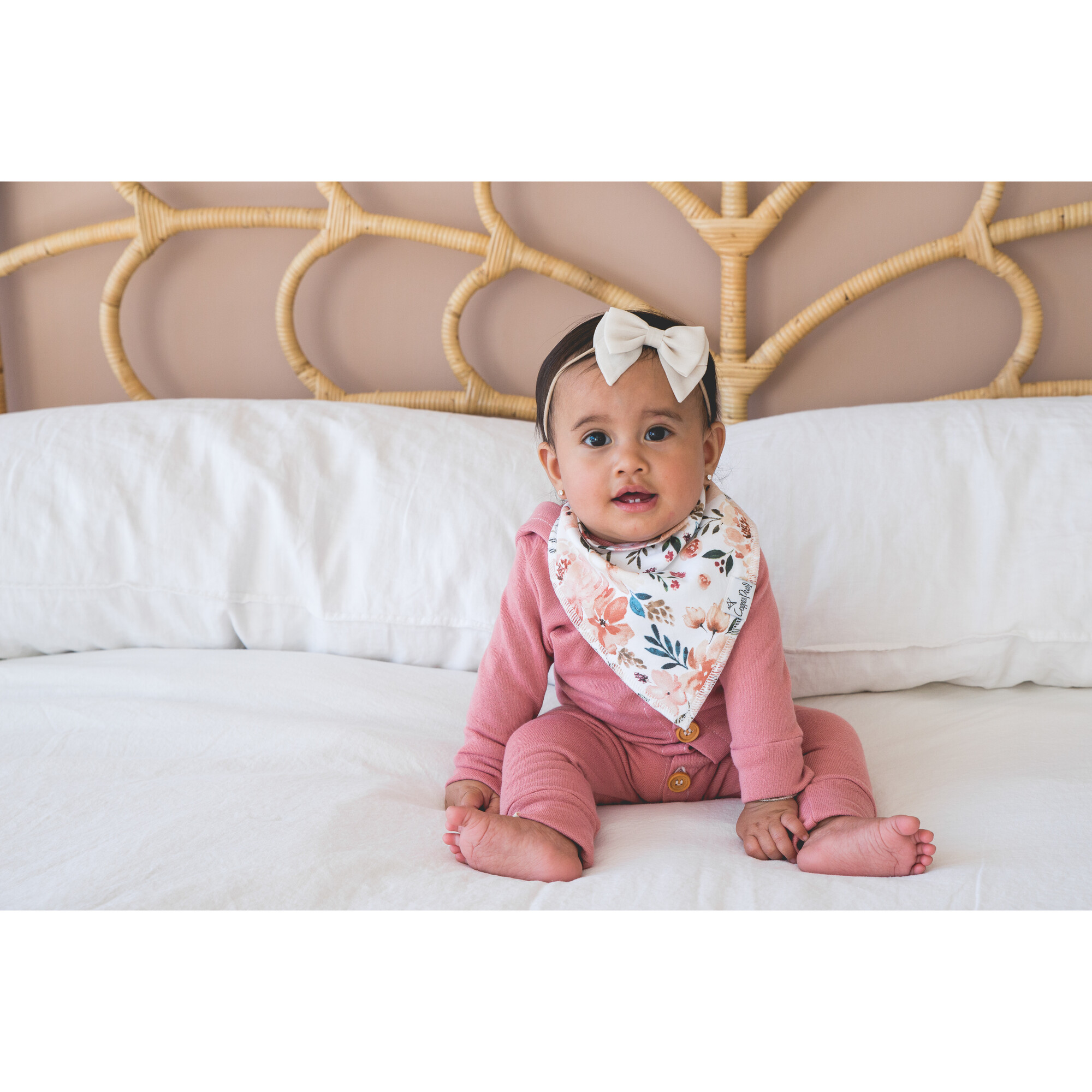 Autumn Baby Bandana Bib Set, Multi - Bibs - 1