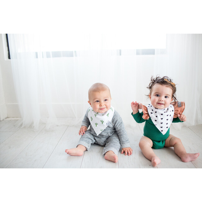 Blush Baby Bandana Bib Set, Multi - Bibs - 6