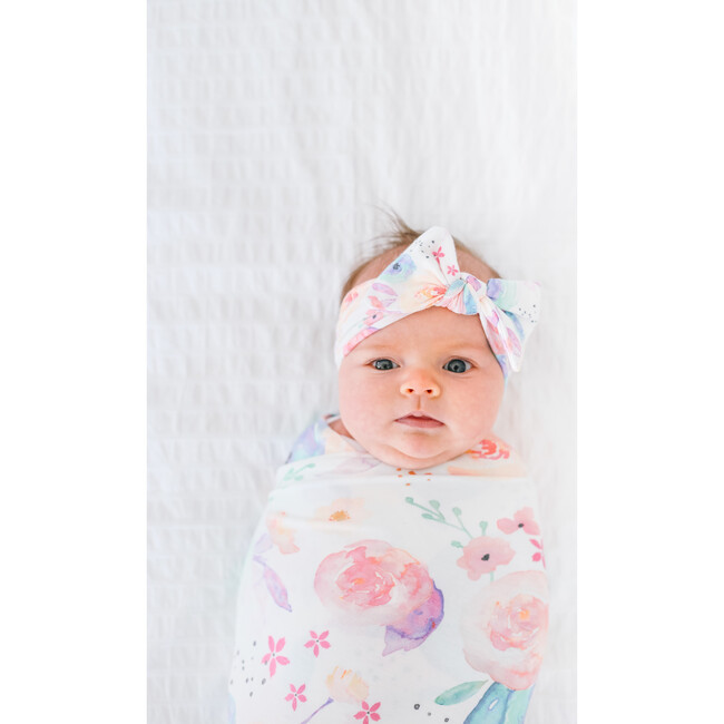 Bloom Knit Headband Bow, Multi - Bows - 6