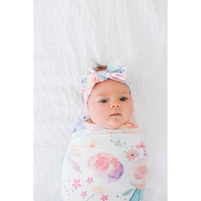 Bloom Knit Headband Bow, Multi - Bows - 8
