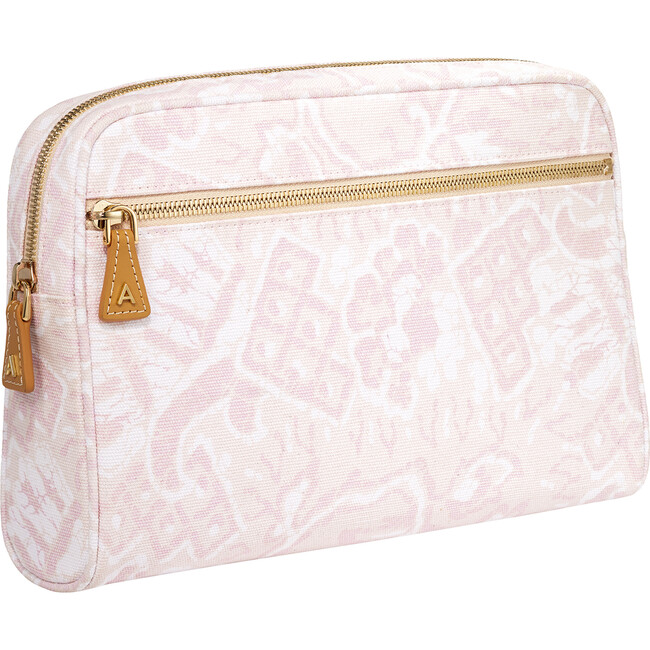 Medium Batik Beauty Bag, Light Pink - Make-up Bags - 2