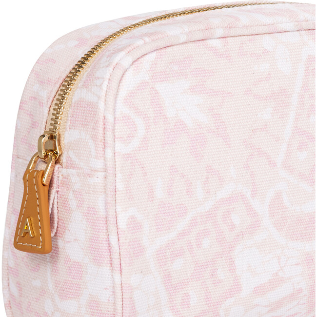 Medium Batik Beauty Bag, Light Pink - Make-up Bags - 4