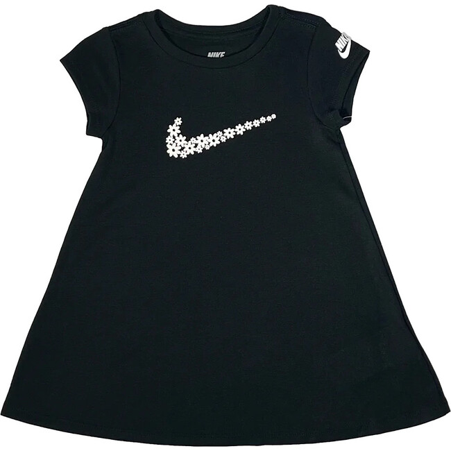 Daisy Logo Baby Dress, Black