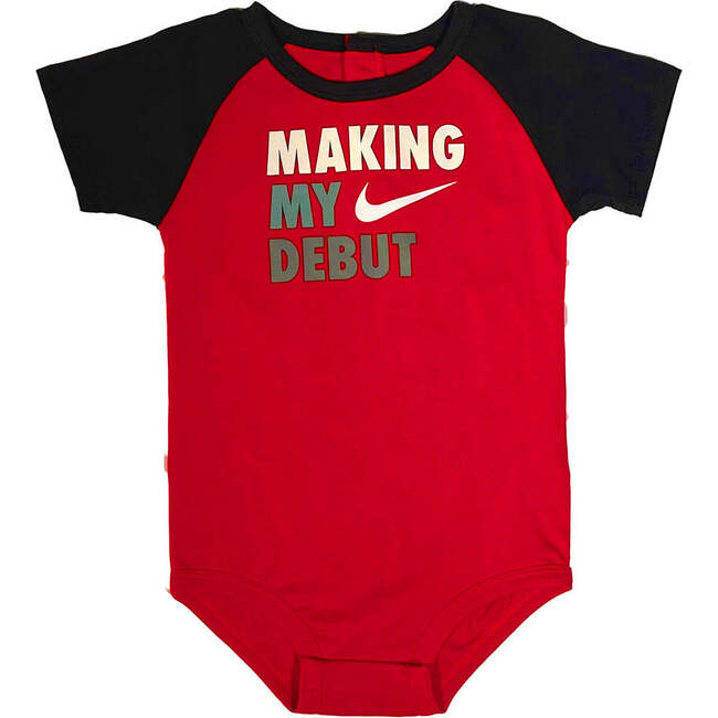 "Making My Debut" Bodysuit Outfit, Red