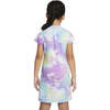 Tie Dye Logo Dress, Purple - Dresses - 3