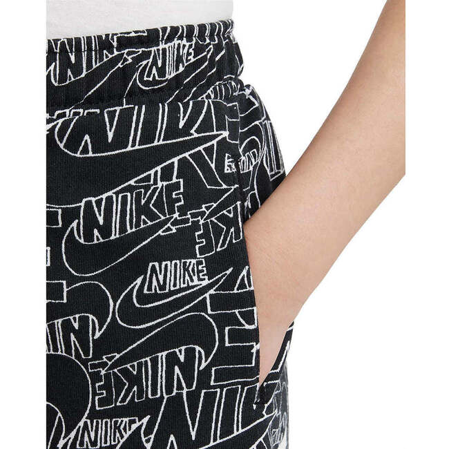Allover Logo Kids Shorts, Black - Shorts - 3