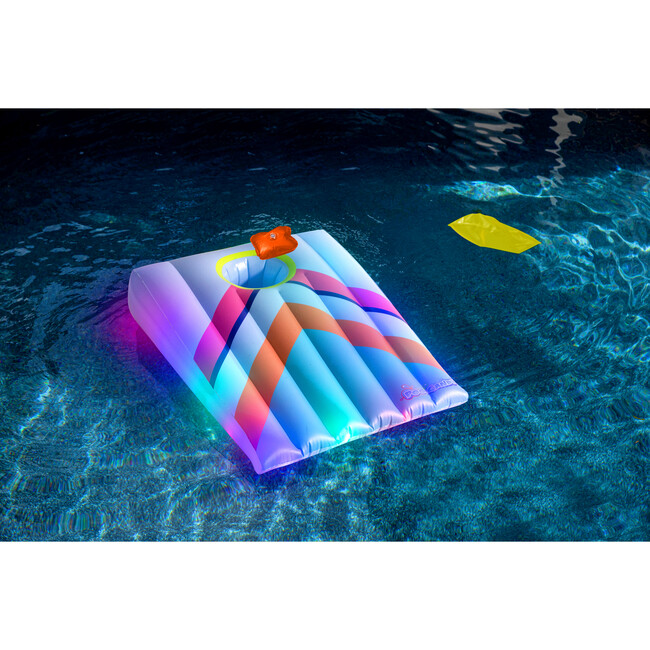 Illuminated Floating LED Cornhole - Pool Toys - 1