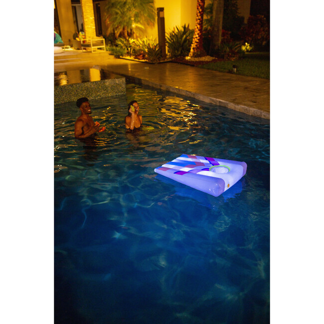 Illuminated Floating LED Cornhole - Pool Toys - 2