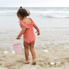 Food-Grade Silicone Beach Bucket Set, Pink - Outdoor Games - 3 - thumbnail