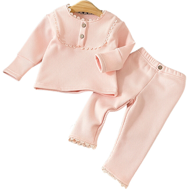 Brielle Set, Pink - Pajamas - 1