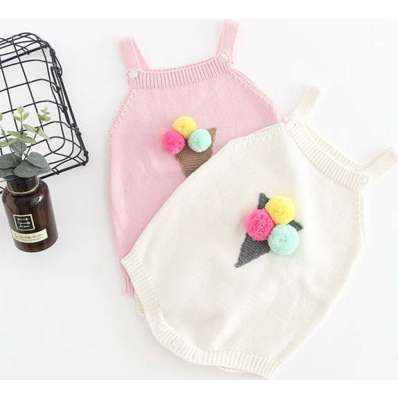 Aria Romper, Pink - Rompers - 3