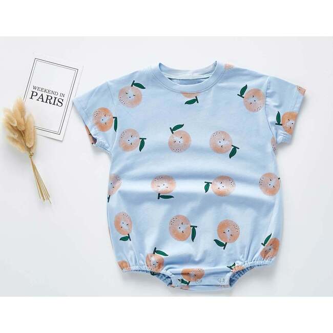 Sienna Romper, Blue - Rompers - 4