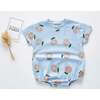 Sienna Romper, Blue - Rompers - 4