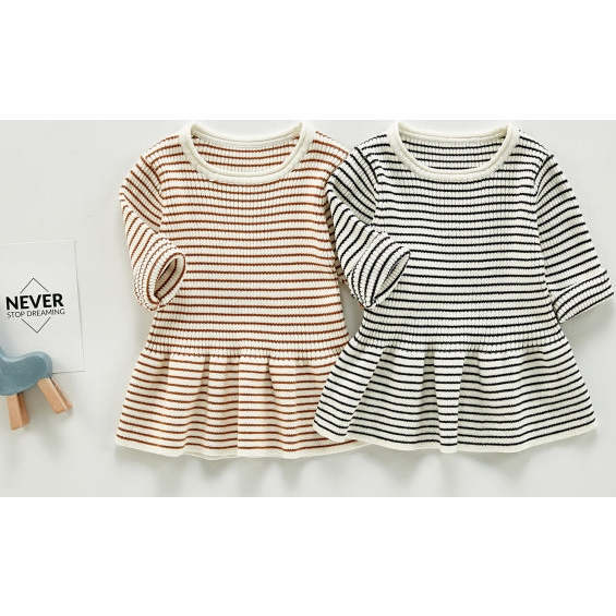 Rylee Dress, Brown - Dresses - 4