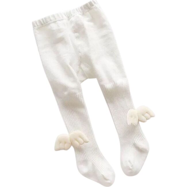 Angelina Tights, White - Tights - 1