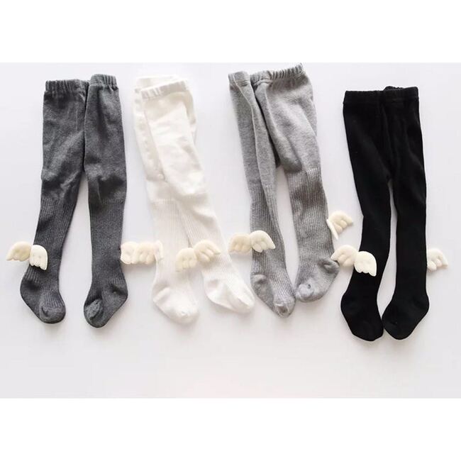 Angelina Tights, White - Tights - 2
