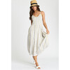 Women's Moss Dress, Ivory Speedster - Dresses - 2