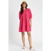Women's Riha Dress, Overdyed Pink - Dresses - 2