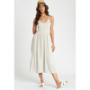 Women's Moss Dress, Ivory Speedster - Dresses - 3