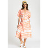 Women's Sera Dress, Neon Orange - Dresses - 2