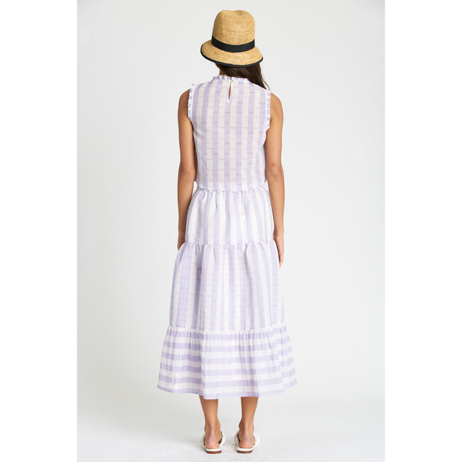 Women's Maya Skirt, Lavendar Stripe - Skirts - 2