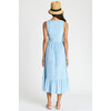 Women's Beau Dress, Sky Blue - Dresses - 4