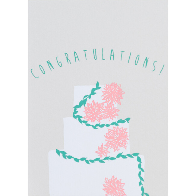 Greeting Card, Wedding Cake - Paper Goods - 1