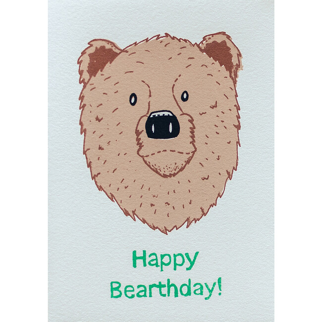 Greeting Card, Happy Bearthday