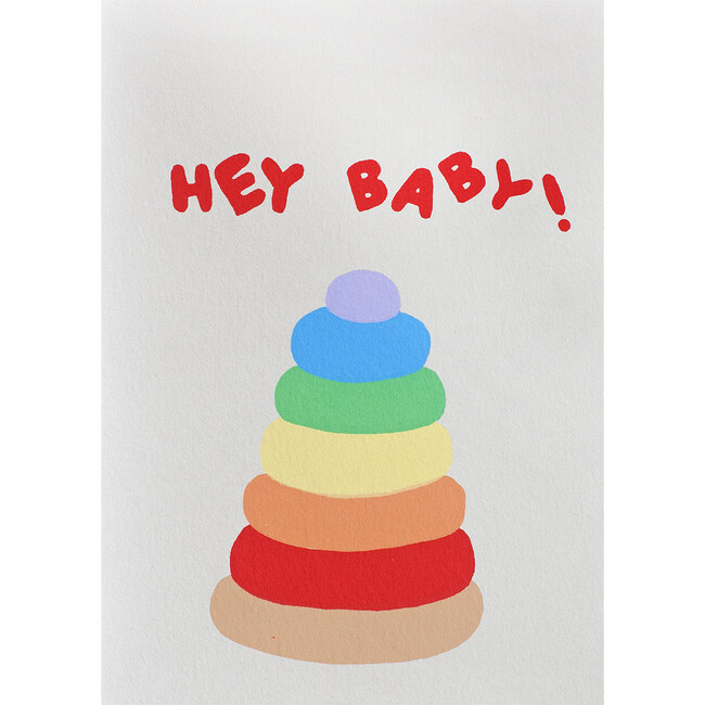 Greeting Card, Hey Baby - Paper Goods - 1
